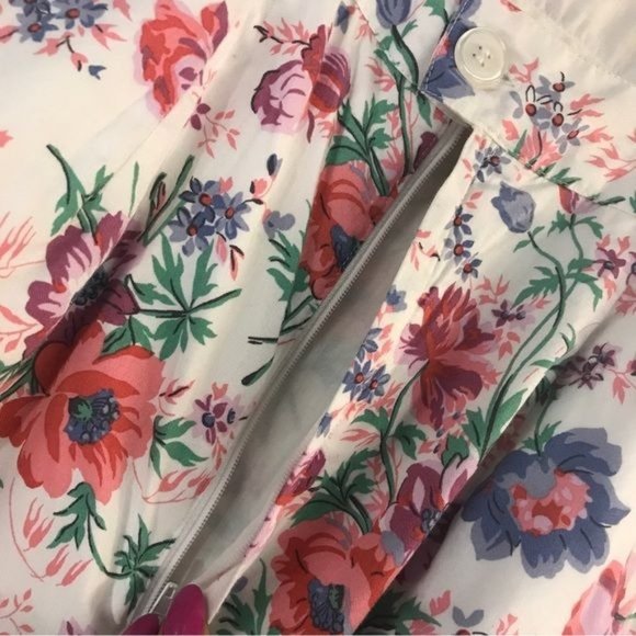 JACK WILLS Fabulously British 100% Cotton Floral Garden Cottagecore Mini Dress - Picture 10 of 11